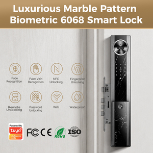 Serratura Intelligente OEM H01 con Riconoscimento Vene Palmari, Impronte Digitali, NFC, Wifi per Porte <span class=keywords><strong>in</strong></span> Alluminio e Cancelli Metallici - Product Image 2