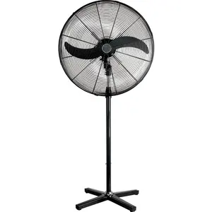 Ventilateur commercial de sol, robuste, oscillant ox, refroidissement à air, grande pièce, support indien, industriel, pour chinois, 28/26 pouces