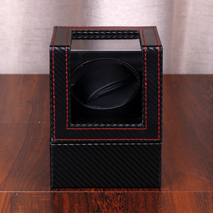 Boîte de <span class=keywords><strong>montre</strong></span> haut de gamme avec moteur à remontage automatique boîtier de <span class=keywords><strong>bijoux</strong></span> en verre domestique Shaker vitrine boîtier de <span class=keywords><strong>montre</strong></span> en cuir - Product Image 3