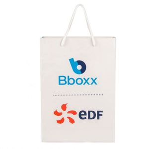 Custom Fashion Eco-friendly Handbag Promotional <b>Gift</b> Paper Shopping Bag - Product Image 4