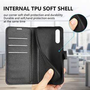 เคสฝาพับลายลิ้นจี่หนัง Pu แบบกระเป๋าสตางค์,สำหรับ <span class=keywords><strong>HTC</strong></span> <span class=keywords><strong>Desire</strong></span> 22 <span class=keywords><strong>20</strong></span> Pro เคสฝาพับ - Product Image 5