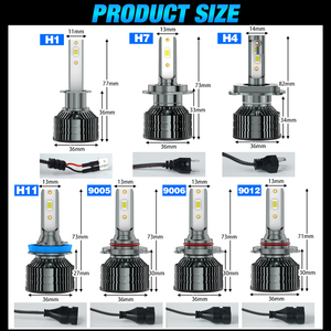 XSTORM Voiture Led Lumières H4 <span class=keywords><strong>Automobile</strong></span> Phares H7 Lampe H1 H8 H11 9005 9006 HB3 HB4 9012 HIR2 Phares Ampoules H4 <span class=keywords><strong>Automobile</strong></span> 12V - Product Image 6