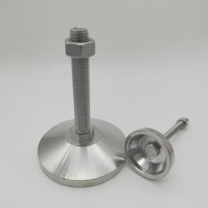 Personnalisé M6 M8 M10 M12 1/4 5/16 <span class=keywords><strong>3</strong></span>/8 1/2 5/8 Filetage Broche Pivotant Fixe Robuste Anti Vibration Supports Machine Nivellement <span class=keywords><strong>Pieds</strong></span> - Product Image 3