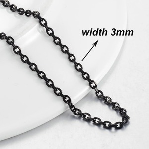 Nuevo Collar Negro de Moda Popular para Hombre y Mujer, Estilo Hip-Hop Oscuro, Joyería Clásica - Product Image 2