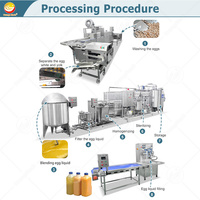 Chaîne de production industrielle ORME de machines automatiques de remplissage d'œufs et pasteurisateurs de liquide d'œuf - Prix