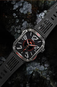 Montre connectée carrée HT29 avec suivi de la fréquence cardiaque, surveillance du sommeil, lampe torche, détection de monnaie et fonctions sportives - Product Image 6