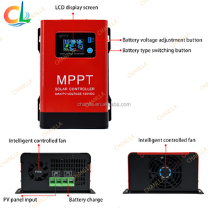 <span class=keywords><strong>Contrôleur</strong></span> de charge <span class=keywords><strong>solaire</strong></span> MPPT 60A le plus vendu avec écran LCD, entrée PV MAX 150V pour systèmes solaires hors réseau 12V 24V 48V - Product Image 3