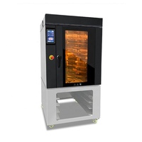 Four rotatif électrique commercial à 10 plateaux avec fonction vapeur et circulation d'air chaud pour boulangerie et pâtisserie