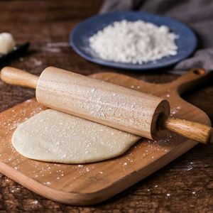 Supplier Safe Wood Rolling Pin Set Durable Commercial Grade Wooden Rolling Pin Professional Kitchen Tool for Bakeries & Cafes - Product Image 2