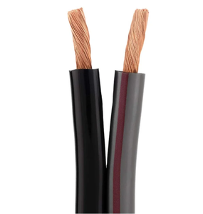 Câble Haut-Parleur Haute Performance Double Noyau Argenté Noir Idéal pour la Connexion de Systèmes Hi-Fi, Home Cinéma ou de Haut-Parleurs de Voiture - Product Image 2