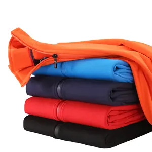 2023 최신 공장 도매 주문 로고 남자의 공백 hoodie breathable 모직 피복 옥외 스웨트 셔츠