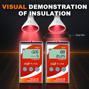 Radiomètre IR haute précision LS122 0-40000 W/m² pour la mesure de la réjection de chaleur des films solaires - Product Image 4