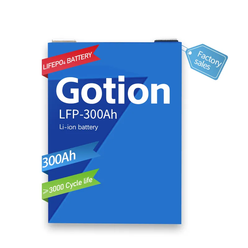 Gotion Lfp 300ah Lifepo4 Battery 8000 Cycles 3.2v 300ah Cells Motor Battery 200ah 24v Lithium Battery