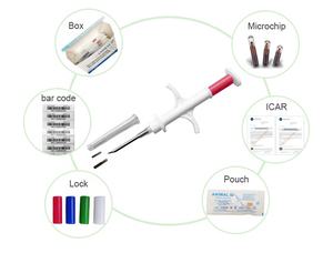 Faread FRD025N1 15 자리 FDXB ICAR RFID 물고기 태그 주사기 칩 애완 동물 ID 개 고양이 마이크로 칩 동물 식별 - Product Image 3