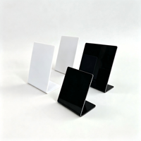Support NFC Google Review personnalisé en acrylique, présentoir de carte NFC, support de code QR, plaque de table « Tappez pour laisser un avis » pour restaurant et café