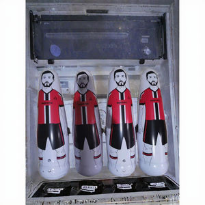 Mannequin gonflable <span class=keywords><strong>de</strong></span> football américain blanc <span class=keywords><strong>de</strong></span> 70 pouces, équipement d'entraînement <span class=keywords><strong>de</strong></span> mannequin <span class=keywords><strong>de</strong></span> <span class=keywords><strong>gardien</strong></span> <span class=keywords><strong>de</strong></span> <span class=keywords><strong>but</strong></span> pliable pour joueurs <span class=keywords><strong>de</strong></span> football - Product Image 2