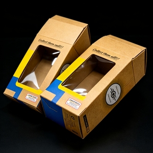Custom Biodegradable Recyclable Folding <b>Kraft</b> Paper <b>Box</b> with Clear PVC Window for Toys - Product Image 3
