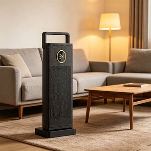 Nouveau Radiateur Soufflant de Bureau PTC avec Contrôle de Température, Protection, Oscillation, pour Bureau et Salle de Bain, Chauffage Rapide, Télécommande - Product Image 3