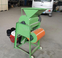 Machine à décortiquer les graines de ricin diesel ou motorisée Machine à décortiquer pour machine à éplucher les graines de ricin