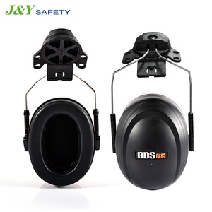 Orejeras Protectoras de Trabajo con Adaptador de 25mm/30mm, Montables en Casco, Insonorizadas y con Cancelación de Ruido - Product Image 1