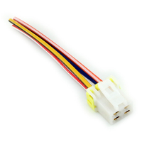 MEILLEUR Kit de fil capteur électronique électrovanne Rast connexion rapide bornes électriques 4Pin Spade H11 connecteurs d'alimentation Camlock