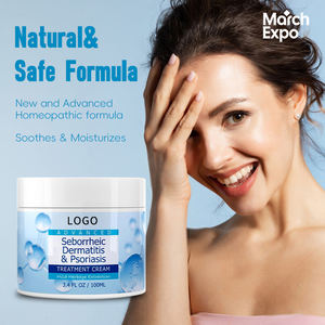 Crème Apaisante et Nourrissante aux Herbes Marque Blanche 2-en-1 pour la Dermatite Séborrhéique, le Psoriasis, la Folliculite, l'Eczéma, le <span class=keywords><strong>Cuir</strong></span> <span class=keywords><strong>Chevelu</strong></span> Sec et les Pellicules - Product Image 2