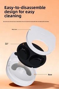 <strong>Wet</strong> <strong>Food</strong> Automatic <strong>Feeder</strong> with Cooling, Semiconductor Refrigeration, with Timer, Washable, for <strong>Cats</strong> - Product Image 4