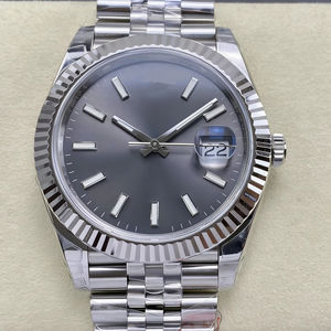 Reloj Mecánico de Lujo de Súper Calidad, 41 mm, Fábrica VS, Acero 904L, Movimiento ETA 3235, Reloj de Buceo 126334 Gris - Product Image 1