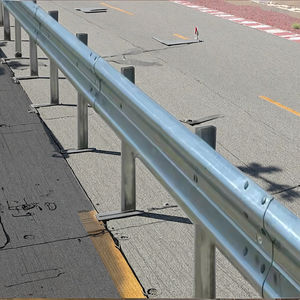 Meilleur <span class=keywords><strong>prix</strong></span> W Beam Rails en acier autoroute et rail de sécurité ferroviaire <span class=keywords><strong>Crash</strong></span> ou barrière de circulation pour chaussée en panneau de clôture en métal - Product Image 1