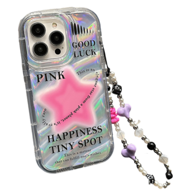 The Holographic Mirror-coated Anti-drop Phone case Is Suitable for iPhone 1514Pro, 12, and 13 Max.Applicable to VIVO and OPPO