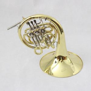 Petit instrument à <span class=keywords><strong>vent</strong></span> professionnel à 3 touches en laiton laqué or de haute qualité - Product Image 2