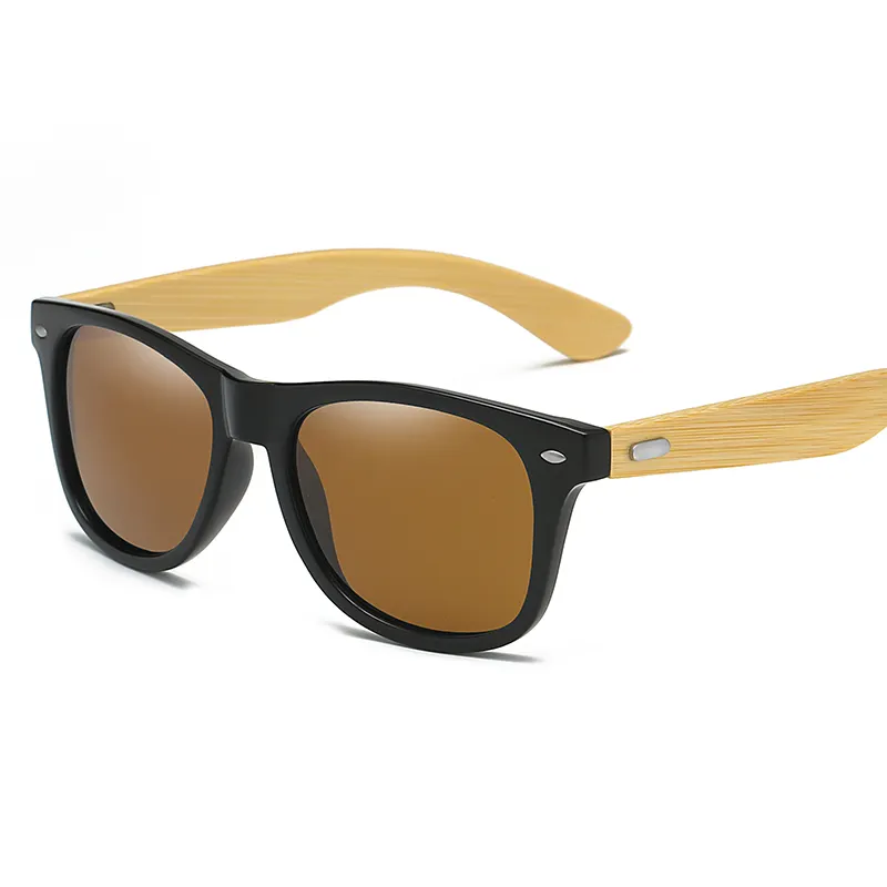 Suowei OEM Gafas Holz polarisierte Brillen Farbe Brillen rahmen Benutzer definiertes Logo 2022 Neue Mode Retro Damen Sonnenbrille