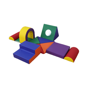 10 Buah Blok Panjat Dinding Bentuk Beragam, Bahan Busa PU Lembut, Aman untuk Anak, Anti Selip, Tahan Lama, untuk Pusat Bermain Anak dan Tempat Penitipan Anak - Product Image 3