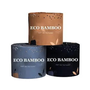 Tuvalet kağıdı tuvalet kağıdı makyaj çıkarıcı pedleri yumuşak organik eko Frimake up Remover Padscustom ucuz fiyat bambu bambu hamuru