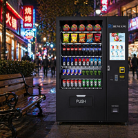 Distributeurs automatiques de collations et de boissons intelligents à écran tactile RUNYANG avec vérification d'âge