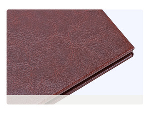 Thực đơn trà trong nhà trà, Danh Sách Đồ uống của khách sạn, sách thực đơn-Bìa da PU, menu gấp và danh sách đồ uống có logo dập nổi - Product Image 6