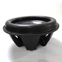 GZ1818-pièces de Subwoofer à rouleau de 18 pouces de haute qualité, cône en Fiber de carbone 102mm VCID pour l'audio de voiture