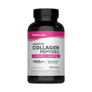 Fabrieksgroothandel OEM Private Label Collageen Capsule Tabletten 360 Huidverlichtende Beauty Supplementen Vitamine C Volwassenen - Product Image 1