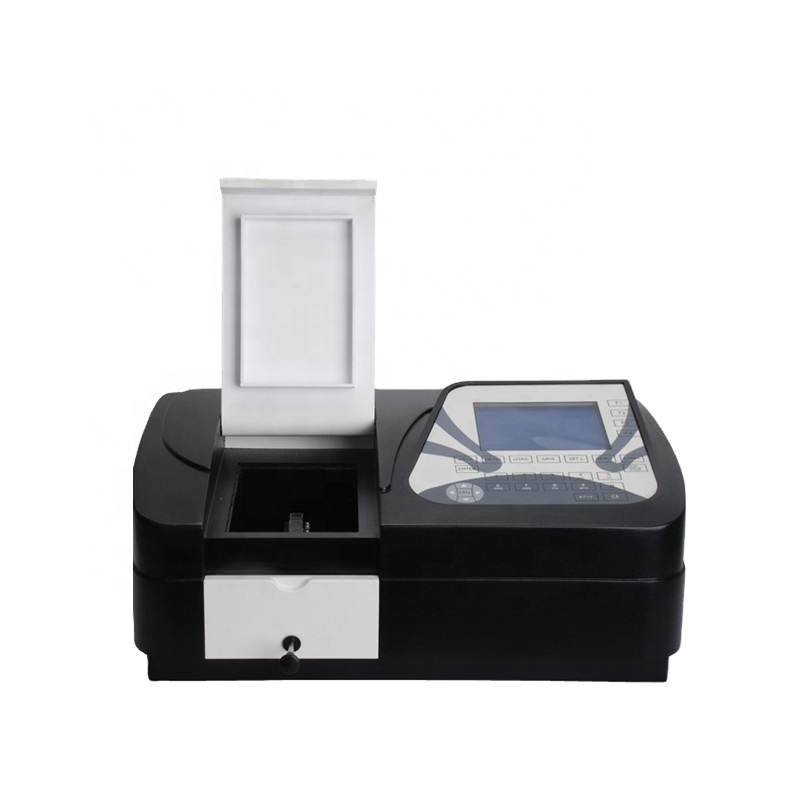 Высокое качество цифровой автоматический двойной луч 190-1000nm пропускная способность 0,5-5nm uv-vis-спектрофотометр аппарат