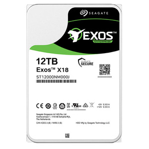 ฮาร์ดดิสก์สำหรับองค์กรขนาด3.5นิ้วความเร็ว6Gb/s ความจุ12TB ความเร็วรอบ7,200รอบต่อนาทีแคช256MB รุ่น EXOS ST12000NM001G - Product Image 2