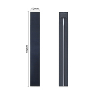Panneau solaire Sunpower Cell 24% à haute conversion 3W 5V avec sortie CC pour systèmes de rideaux intelligents