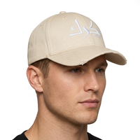 Hoge kwaliteit performance 5-panel corduroy Oxford canvas golfpet met aangepaste 3D geborduurde logo, streetwear, groene luipaardprint