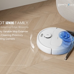 Robot de nettoyage intelligent N30 Pro Omni à prix abordable avec séchage à air chaud, balayage, lavage, auto-nettoyage pour poils d'animaux domestiques - Product Image 5