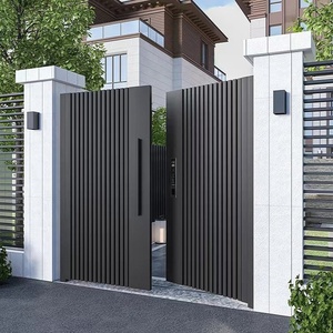 Serrure intelligente moderne entièrement automatique pour porte de cour, étanche, résistante au soleil, reconnaissance faciale, empreinte digitale, mot de passe, fixation facile par vis - Product Image 2