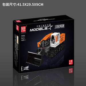 New Product 17054 Groundhog Loader Engineering Series Electric Remote Control Educational Building <b>Blocks</b> Toy Gift for Boys - Product Image 5