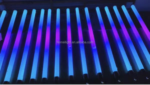 Flight Case 8 Pack 1.4M LED Tube Uplights Batterie Sans Fil DMX 360 Degrés LED Pixel Tube Light - Product Image 2