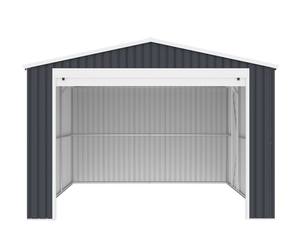 11x14.7ft <span class=keywords><strong>Garage</strong></span> métallique de qualité avec porte roulante en aluminium <span class=keywords><strong>Garage</strong></span> <span class=keywords><strong>moto</strong></span> et voiture Bâtiment de <span class=keywords><strong>jardin</strong></span> en métal - Product Image 1