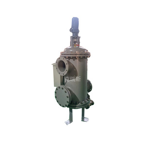 Filtro Vertical Automático Autolimpiante Chris con Conexión de Brida para Filtración a Presión y Separación de Agua Industrial con Medios Filtrantes de Fibra - Product Image 4