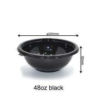 50 set 48 oz prevenzione delle perdite insalata di alimenti in plastica contenitore per Pasta insalatiera monouso - Product Image 2