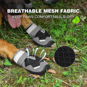 नया वसंत शरद ऋतु एंटी-गंदा पहनने के लिए प्रतिरोधी हार्ड बॉटम कुत्ते जूते छोटे मध्यम आकार के सुनहरे पुनर्प्राप्ति पालतू जानवर बने रबर - Product Image 5